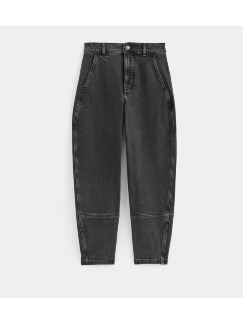 Everlane The Utility Barrel Jean Washed Black Size 27R NWT